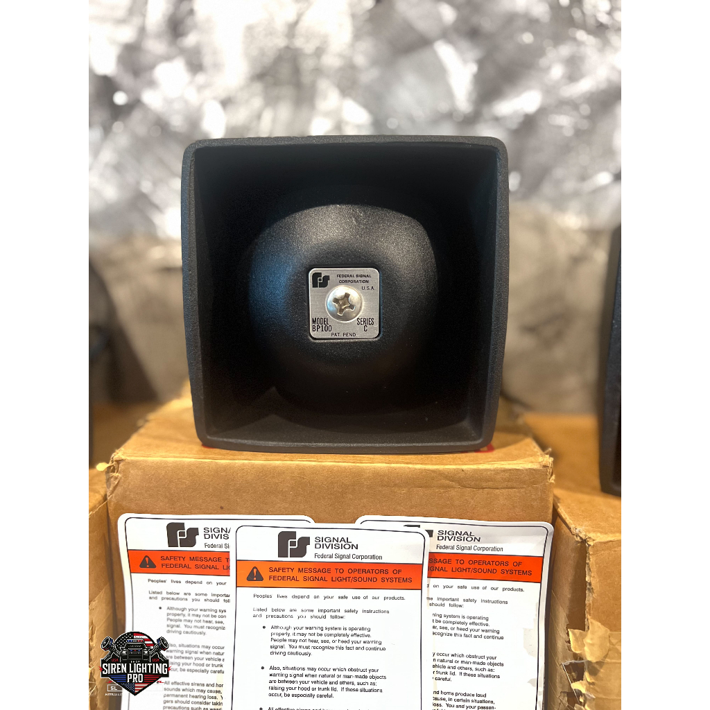 ลำโพง Federal Signal BP100 ขนาด 100W