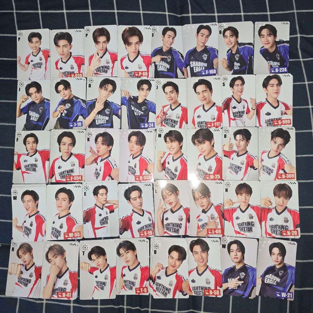 GMMTV Starlympics 2025 RANDOM CARD POND PHUWIN FORCE BOOK JOONG DUNK JIMMY SEA F