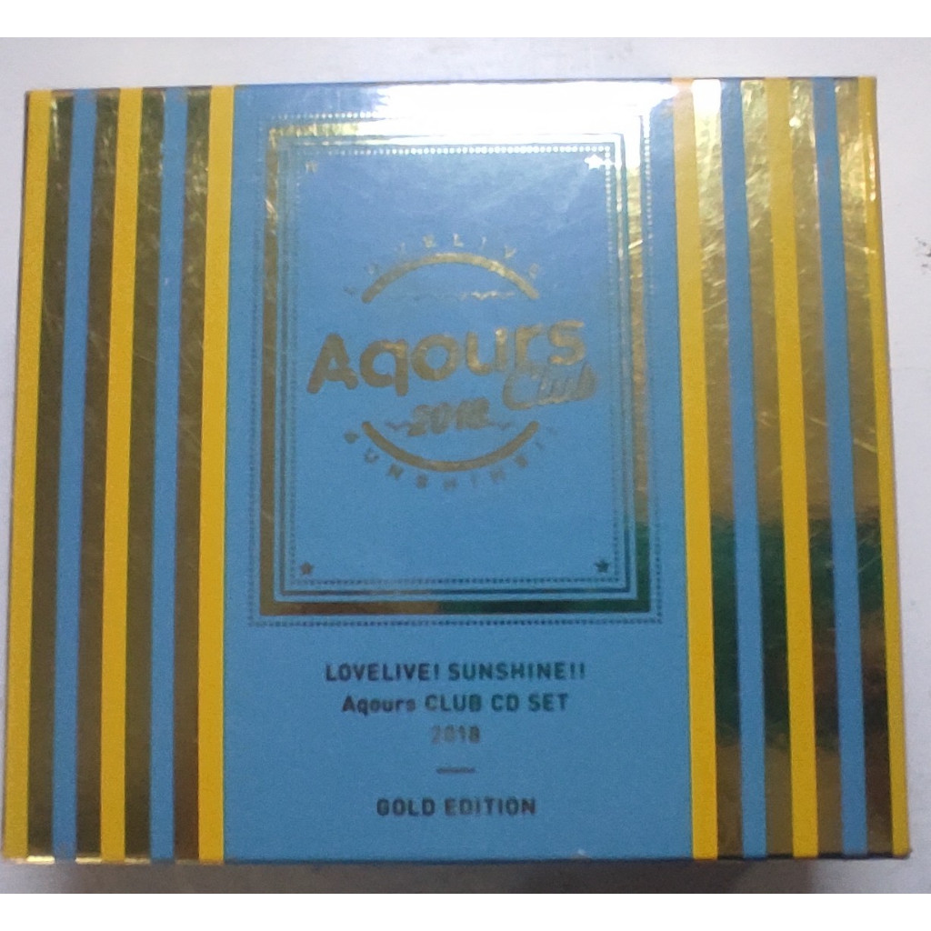 [CD] Love Live! Sunshine!! Aqours Club CD Set 2018 - Gold Edition (Limited) ของไม่ครบ