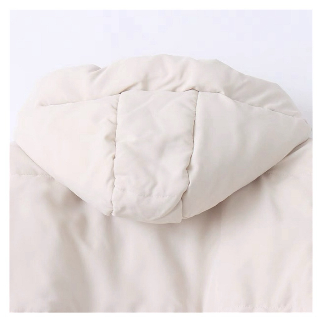 เสื้อกันหนาว บุนวมอุ่น แบรนด์ 👉🏻✨JET ✨ สีครีมเบจ (WY1351) - รูปที่ 5