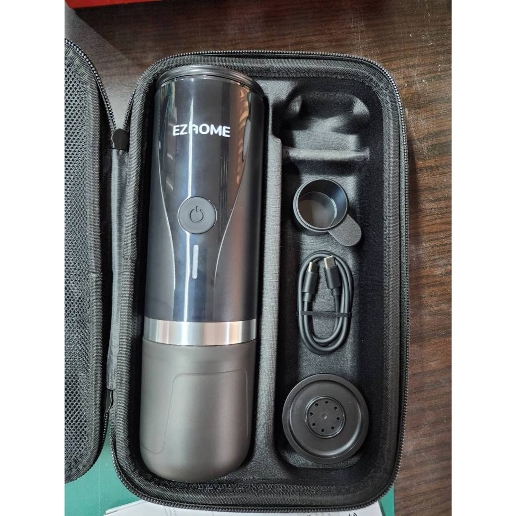 EZhome Handheld Espresso Maker รุ่น EL06 เครื่องชงกาแฟแบบพกพา แบบแคปซูลเนสเพรสโซ และกาแฟบด
