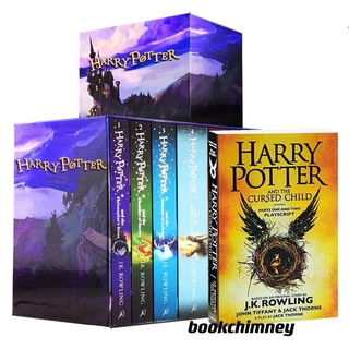 (8books) Harry Potter complete books set 1-8books Harry Potter Full