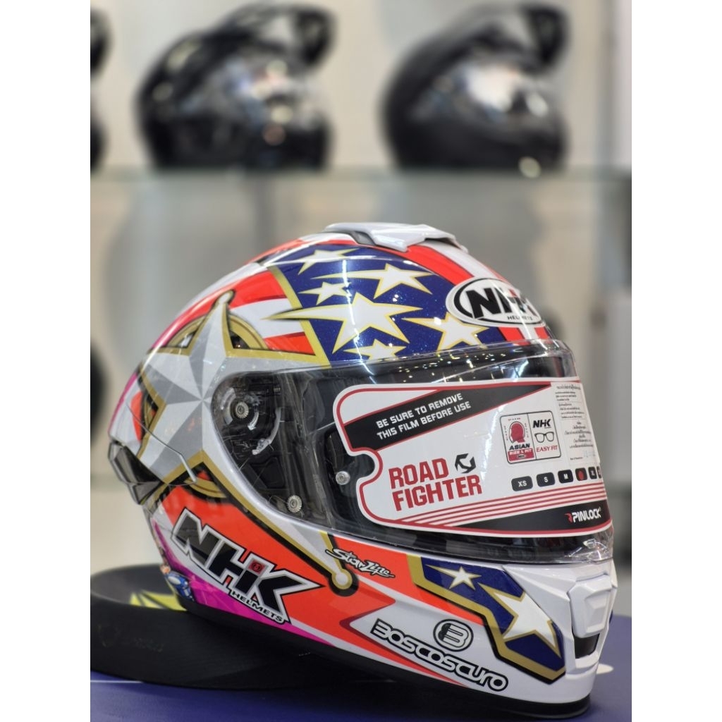 หมวกกันน็อค NHK รุ่น K5R Alonso Star#7