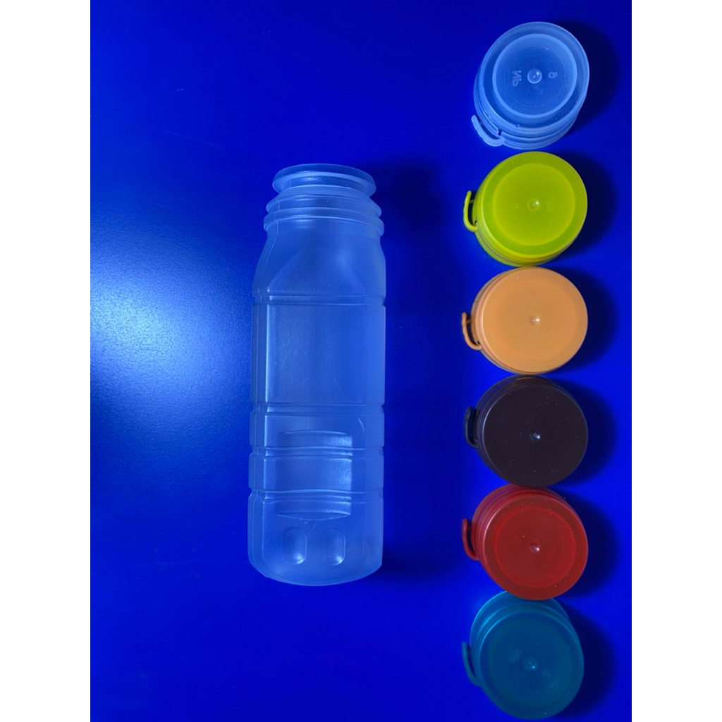 ขวดพลาสติก PP ขนาด 200cc ปากกว้าง ส่งพร้อมฝา (1แพ็ค/150ใบ)