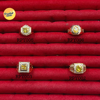4ลาย จำนวนจำกัด แหวน มรกตล้อม เพ็ชรสีเหลือง มีหลายแบบสวยๆ แฟชั่นเรียบง่ายใส่ได้ทังผู้หญิง และผู้ชาย
