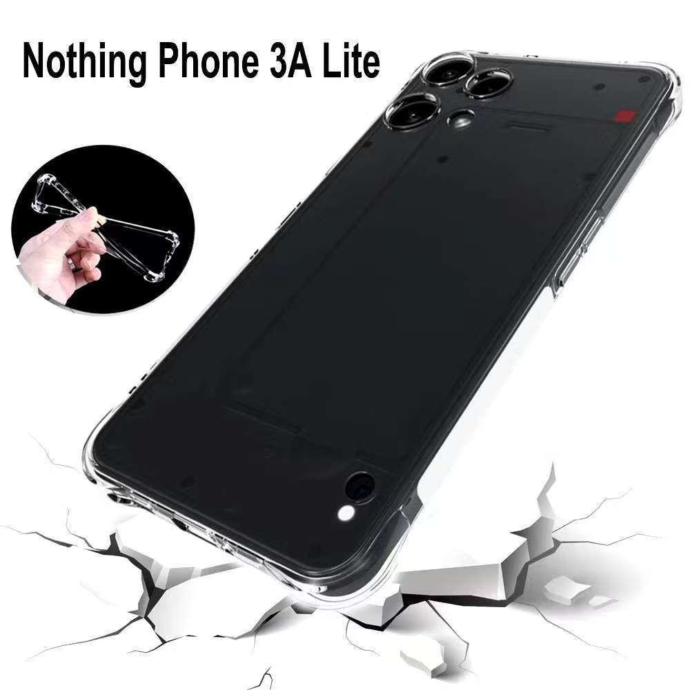 Nothing Phone(3A)Liteตรงรุ่น(ส่งในไทย)เคสTPUใสกันกระแทกแบบคลุมกล้องNothing Phone(3A)Lite 5G