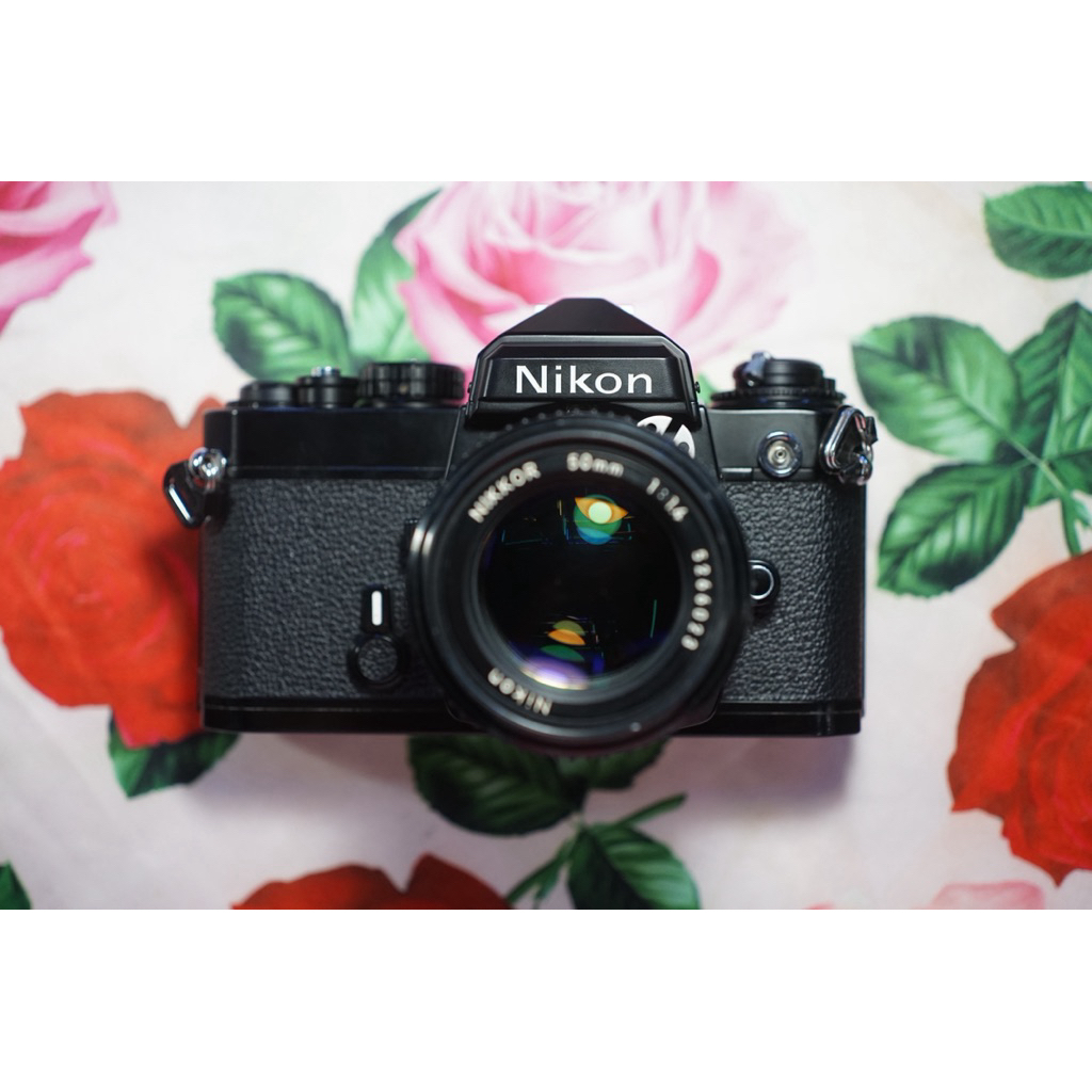 Nikon FE + 50mm 1.4 AIS