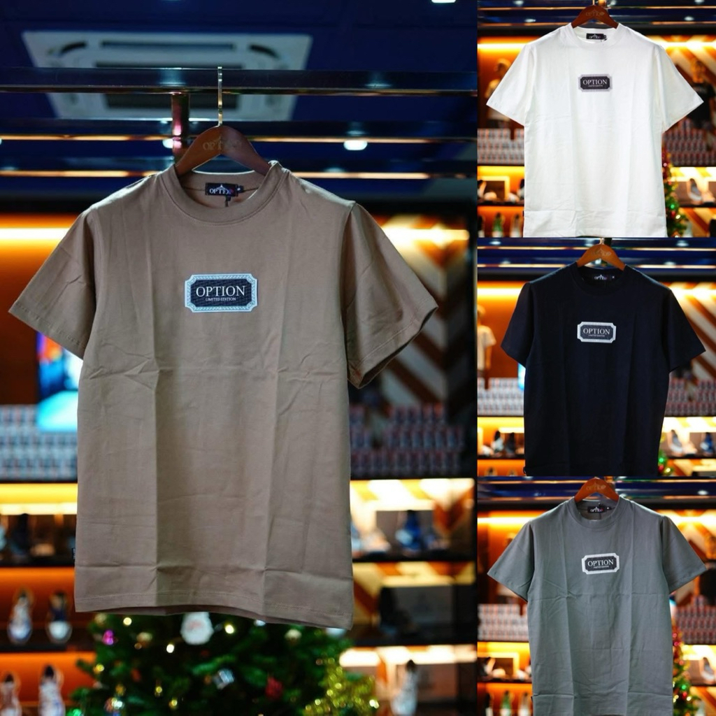 เสื้อOption Blog Logo Basic