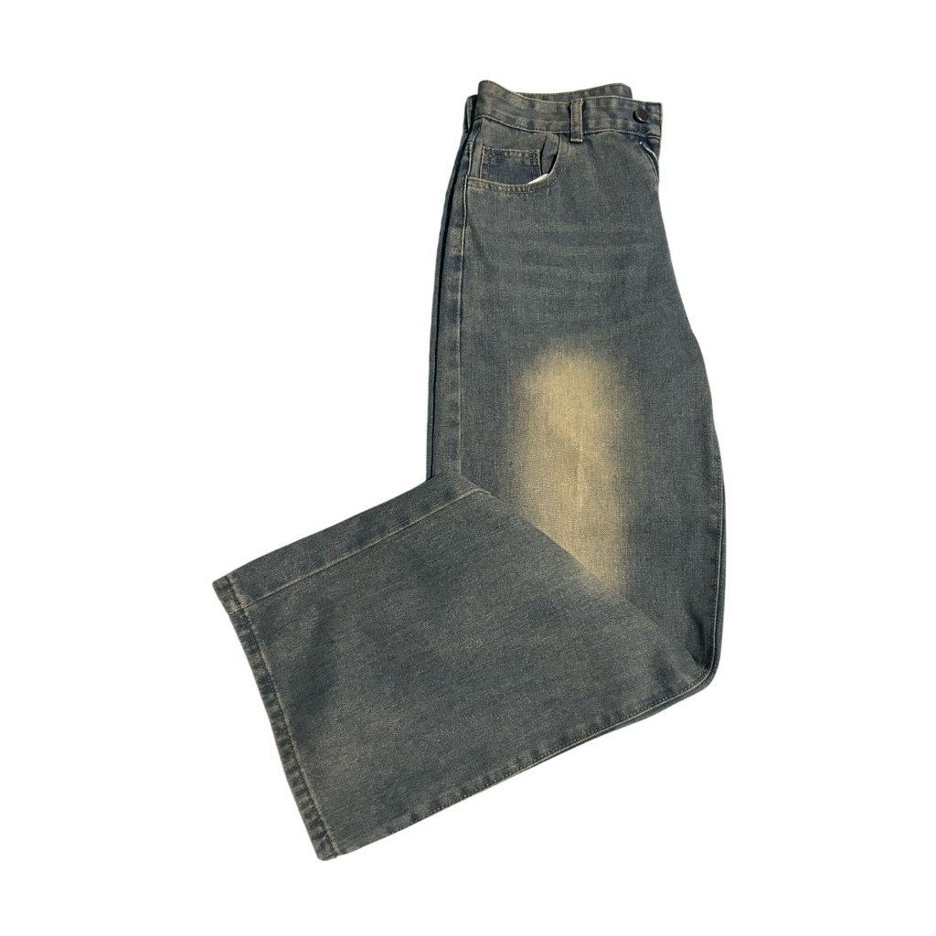 กางเกง baggy jeans (Unisex) แบรนด์ BELIN STAR  มือสอง