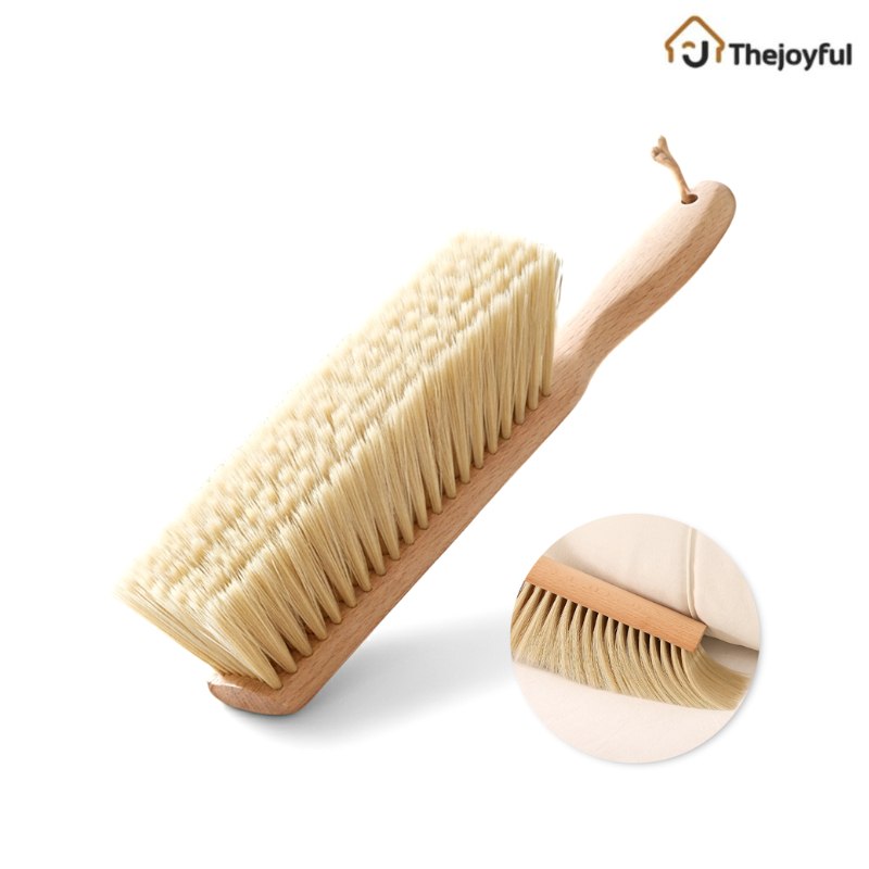 Thejoyful แปรงขนสัตว์ แปรงปัดฝุ่น Cleaning Brush ขนแปรงหนาและทนทาน ไม่ทำลายพื้นผิว ด้ามจับสะดวก มีสายแขวนเก็ได้สะดวก