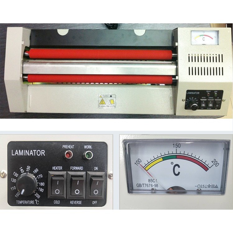 320 Laminator เครื่องเคลือบเอกสาร เคลือบได้ทั้ง A3, A4 เคลือบรูปถ่าย