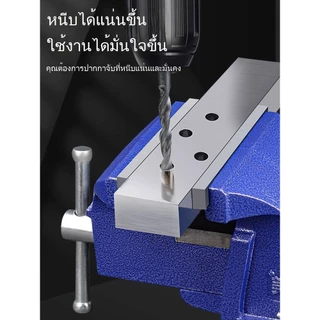 K-Tops ปากกาจับงาน แคลมป์ Bench Vise clamp 360 องศา ผลิตจากเหล็กอย่างดี ทนทาน ใช้จับชิ้นงานได้แน่นหนา 5นิ้ว