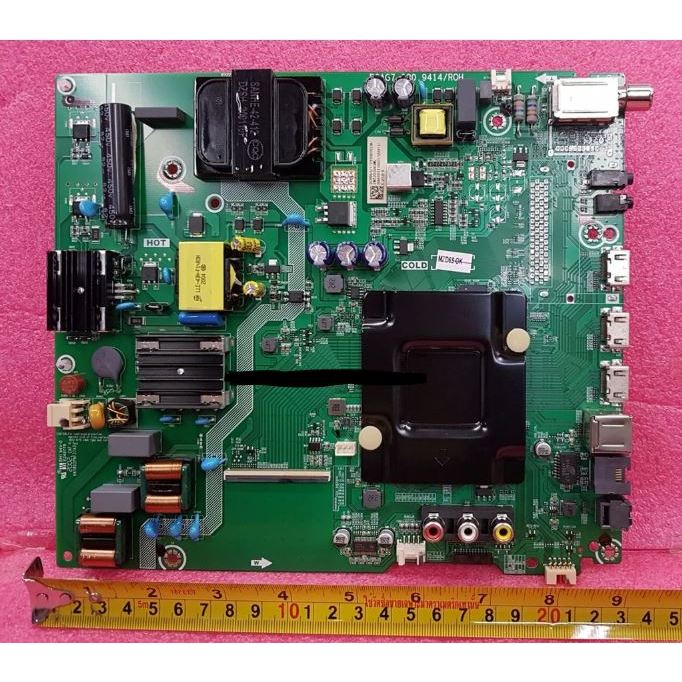 เมนเบอร์ทีวีไฮเซน/วันบอร์ดทีวีไฮเซน(Oneboard TV HISENSE) อะไหล่แท้มือสอง#ถอดจากรุ่น50B7100UW