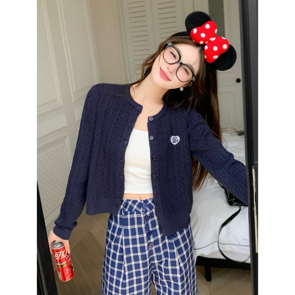 Thawa เสื้อคลุมแขนยาวเนื้อผ้าไหมพรม ทอลายเปียเพิ่มความนุ่ม Z784W สำหรับผู้หญิง