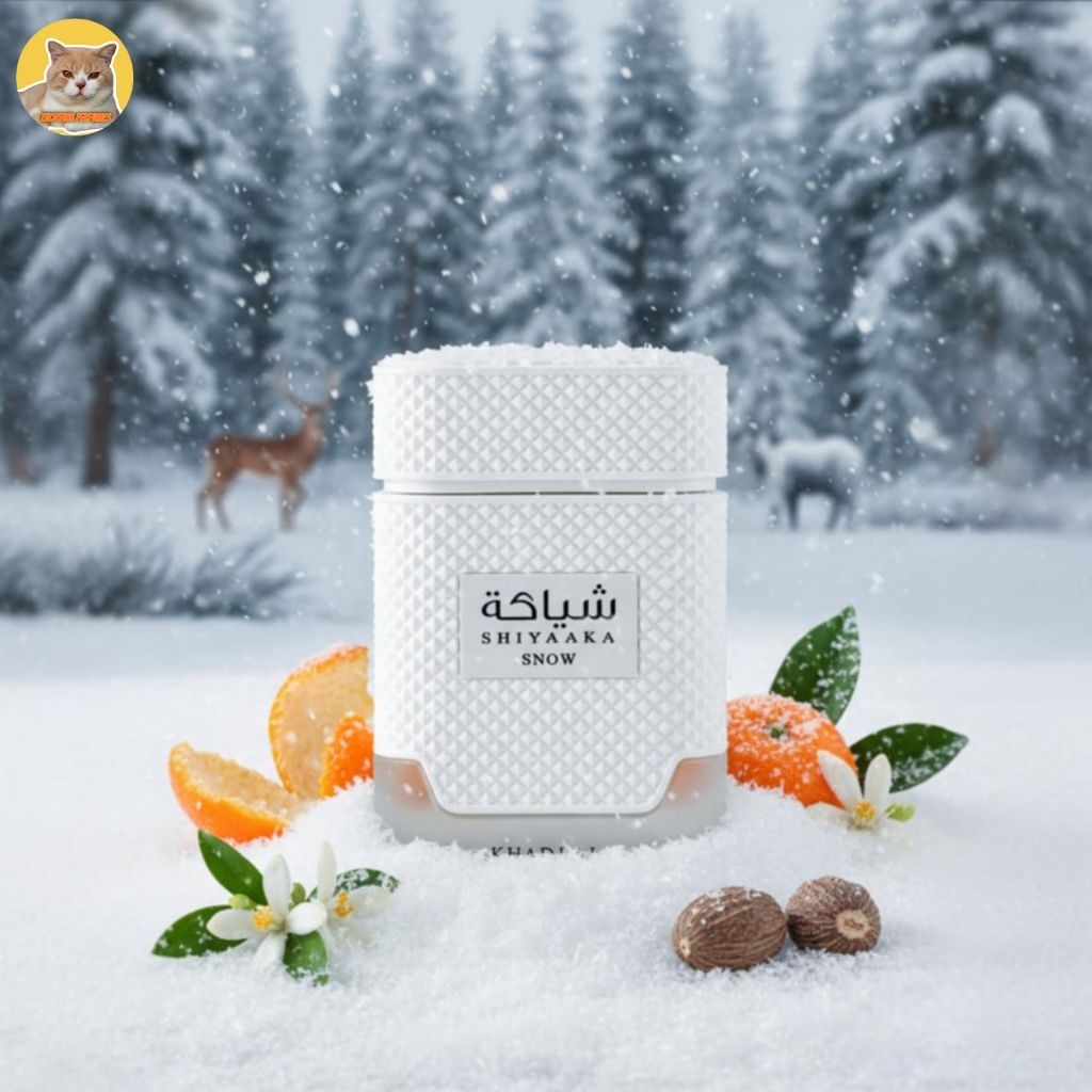 น้ำหอมแบ่งขาย Shiyaaka Snow by Khadlaj ขนาด 2ml, 5ml, 10ml