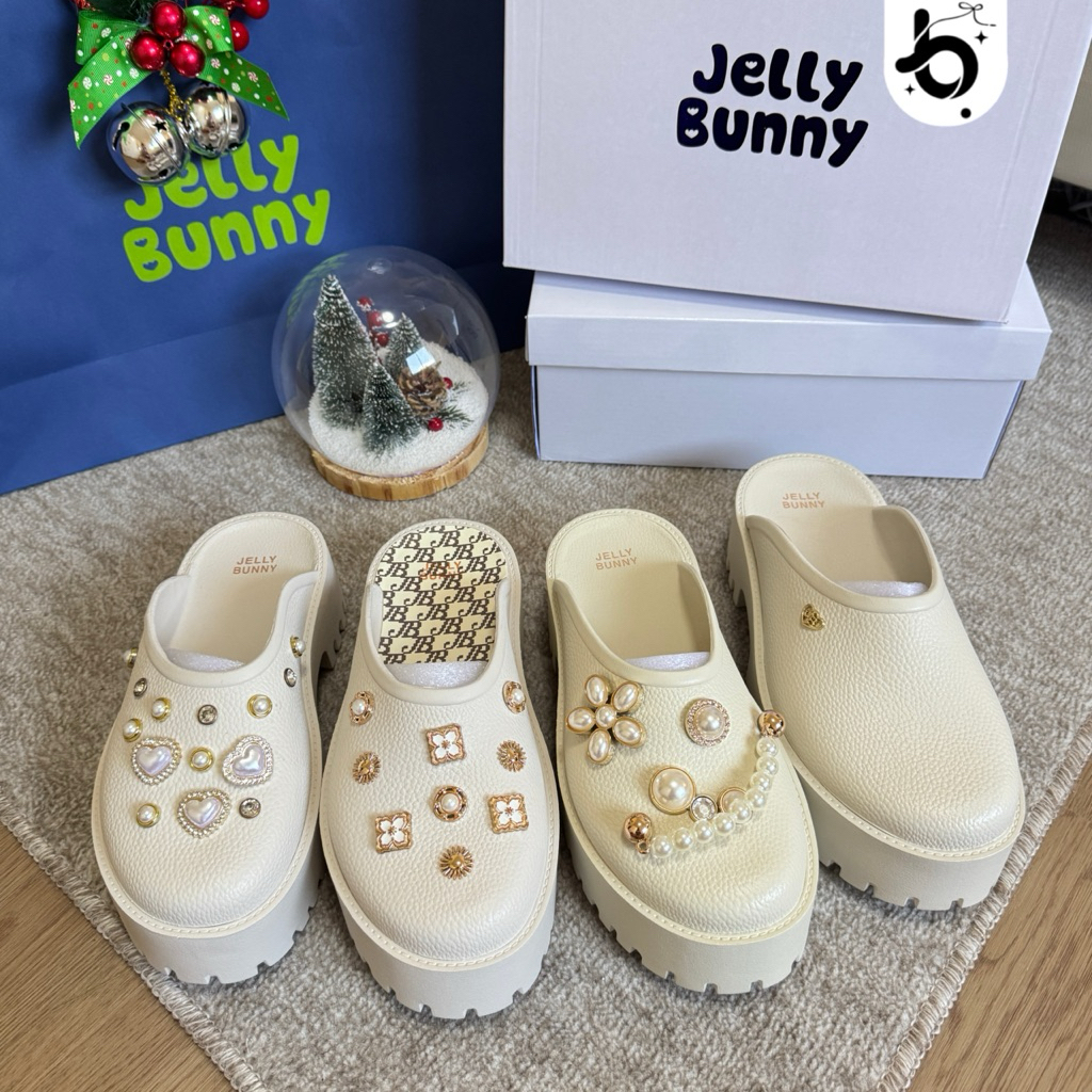 JELLY BUNNY | เจลลี่บันนี่ รองเท้าแตะแพลตฟอร์ม CLARA ADHARA [โค้ดแฟชั่นลด 30%]