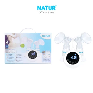NATUR เนเจอร์ เครื่องปั๊มนม เครื่องปั๊มนมไฟฟ้า แบบคู่ รุ่น D-4