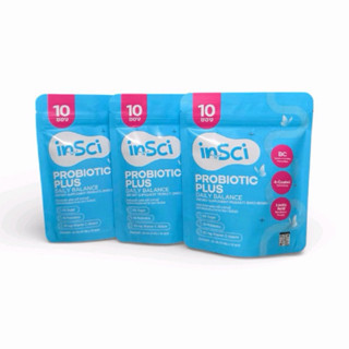 เซ็ต 3 ชิ้น : Probiotic plus daily balance (Insci brand) โพร…