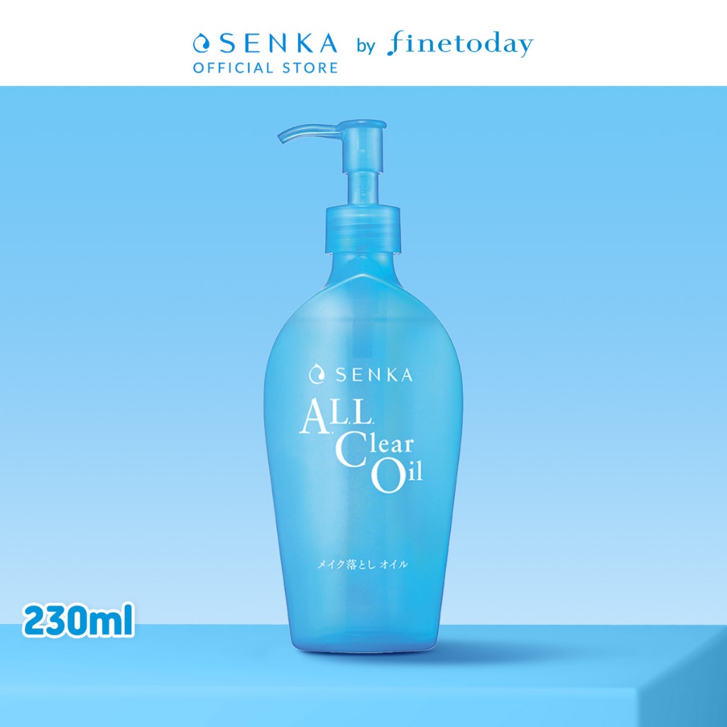 [สูตรใหม่] SENKA เซนกะ ออล เคลียร์ ออยล์ 230 มล.
