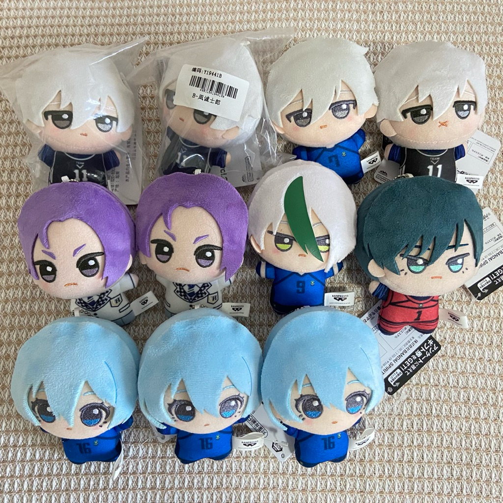 พร้อมส่ง จิบินุย chibigurumi blue lockของแท้