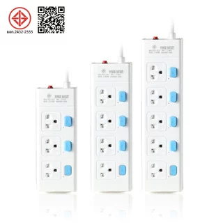 PANASI ลดราคาพิเศษ ปลั๊กไฟ usb ปลั๊ก3/4/5ตา power socket พร้อมสวิตช์ปิดเปิด มาตรฐาน มอก. ตัดไฟได้ 3เมตร 5เมตร