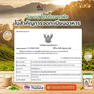 เซตโปร 3 แถม 3 กระปุก Dr.JiLL JILS Plant-Based Protein โปรตีนพืช มี 4 รสชาติให้เลือก