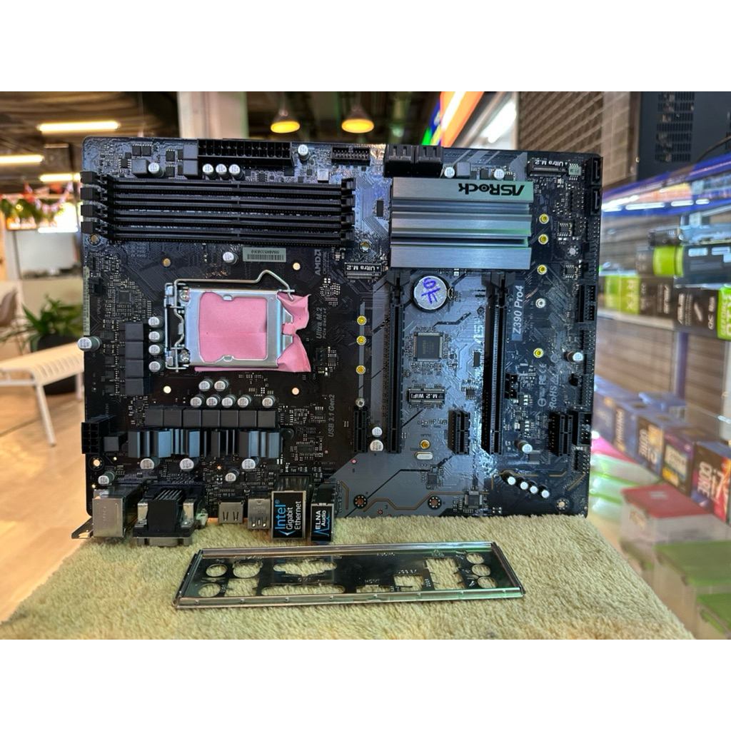 MAINBOARD (เมนบอร์ด) 1151 ASROCK Z390 PRO4