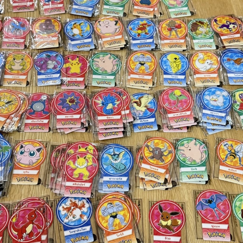 การ์ดโปเกมอน x โชกี้ โชกี้ 🥰 Pokemon​ x Choki Choki มีให้สะสม 151 แบบ No.100-151