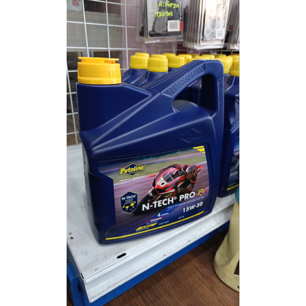 น้ำมันเครื่อง Putoline N-Tech Pro R+ เบอร์ 10W50 15W50 ขนาดแกลลอน 4 ลิตร - รูปที่ 3