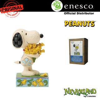 Enesco Peanuts Snoopy with Daffodils Figurine by Jim Shore
