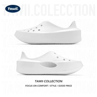 Tawii. รองเท้าแตะ EVA สำหรับผู้ชาย น้ำหนักเบา นุ่มระบายอากาศ หนา 5 เซนติเมตร แฟชั่นสไตล์กลางแจ้ง