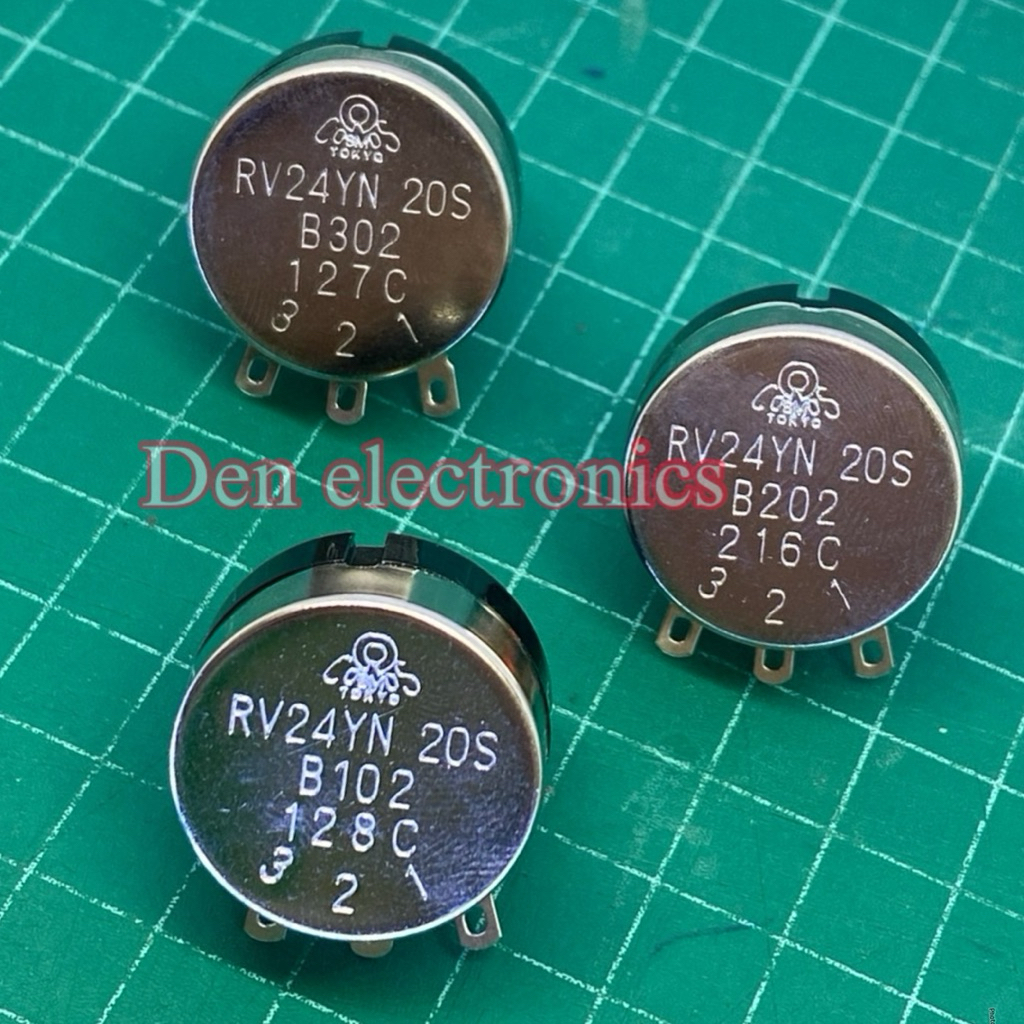 วอลลุ่ม รุ่น RV24YN100โอม. 200โอม 500โอม 1K 2K3K 5K 10K 20K 50K.100K 200K 250K.500K 1M 2M 3M