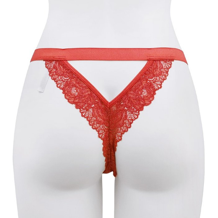 Annebra กางเกงในลูกไม้ ทรงตอง ผ้าลูกไม้ยืด Thong Lace Panty รุ่น AU3-012 ราคา ถูกที่สุด ดีลบีเคเค แกลเลอรีภาพที่ 6