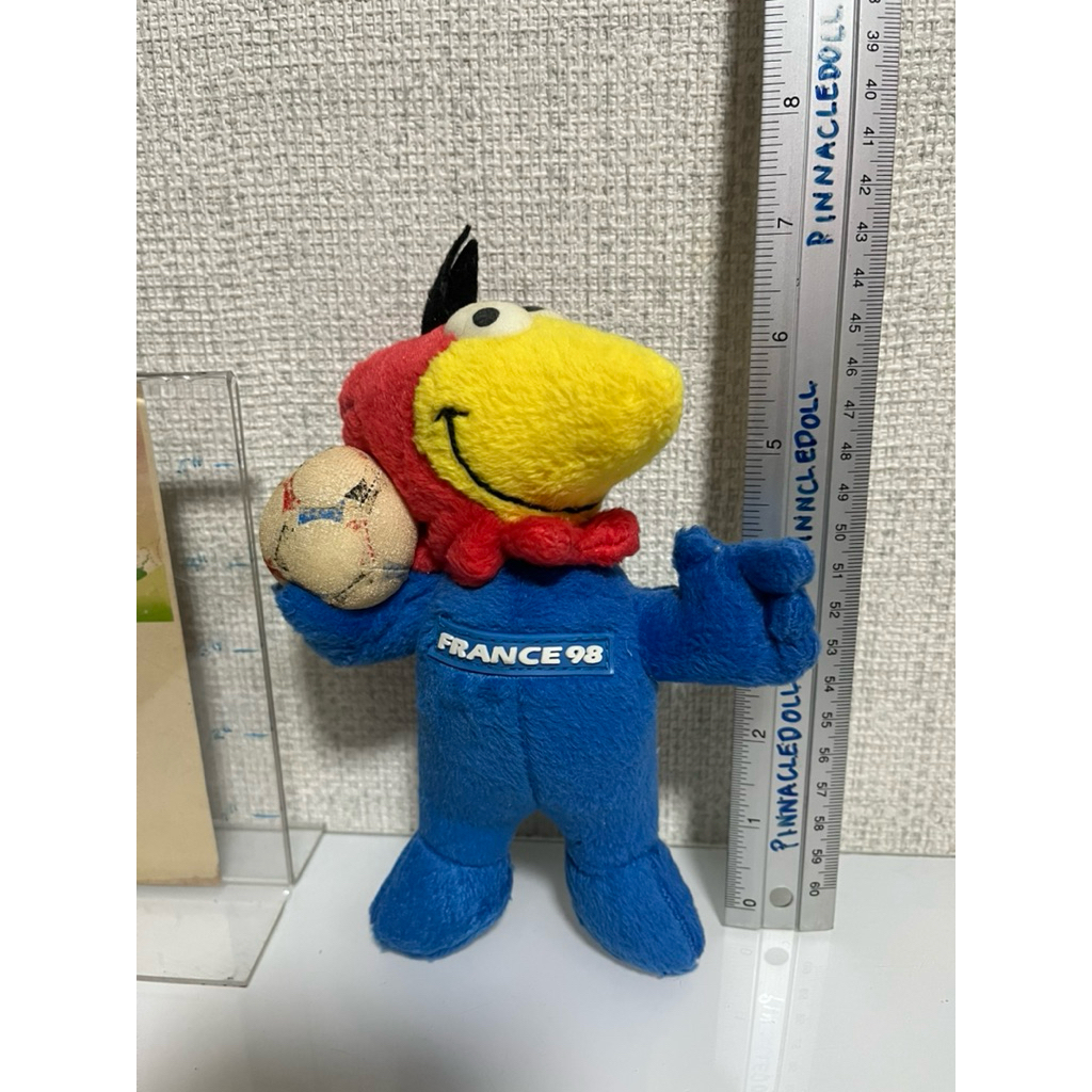 Footix World Cup 1998 Mascot  France ของสะสม สภาพ95%