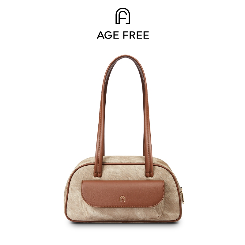 AGE FREE Aespa bag  กระเป๋ากระเป๋าผู้หญิง สไตล์แฟชั่นสาว ายไหล่ผู้หญิงความจุขนาดใหญ่ กระเป๋าแฟชั่น