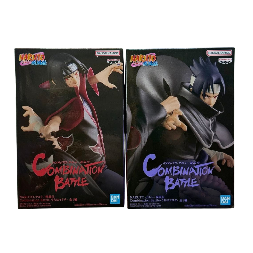 Banpresto NARUTO Combination Battle Uchiha Sasuke Uchiha Itachi Figure Japan Obito Madara Shisui