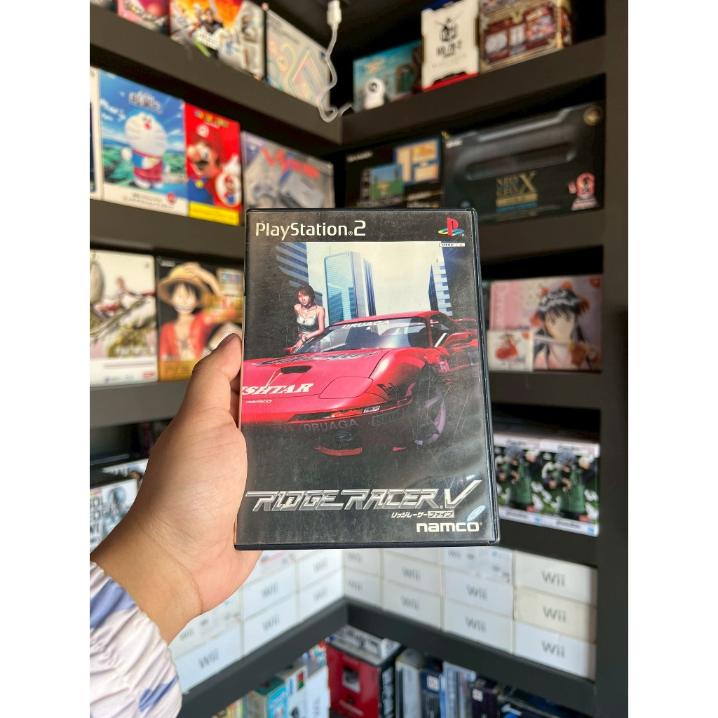 แผ่นเกมแท้ Ps2 Ridge Racer V Japan