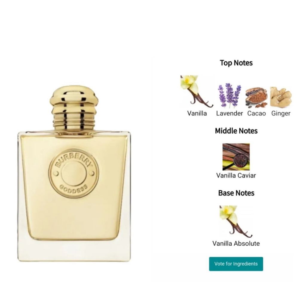 Burberry Goddess 100ml Perfum