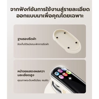 เครื่องรีดผ้าไอน้ำอัจฉริยะ 1300W เตารีดไอน้ำแบบพกพา ถังน้ำขนาด 160 มล. ใช้ได้ทั้งแบบแห้งและเปียก แถมของสมนาคุณฟรี