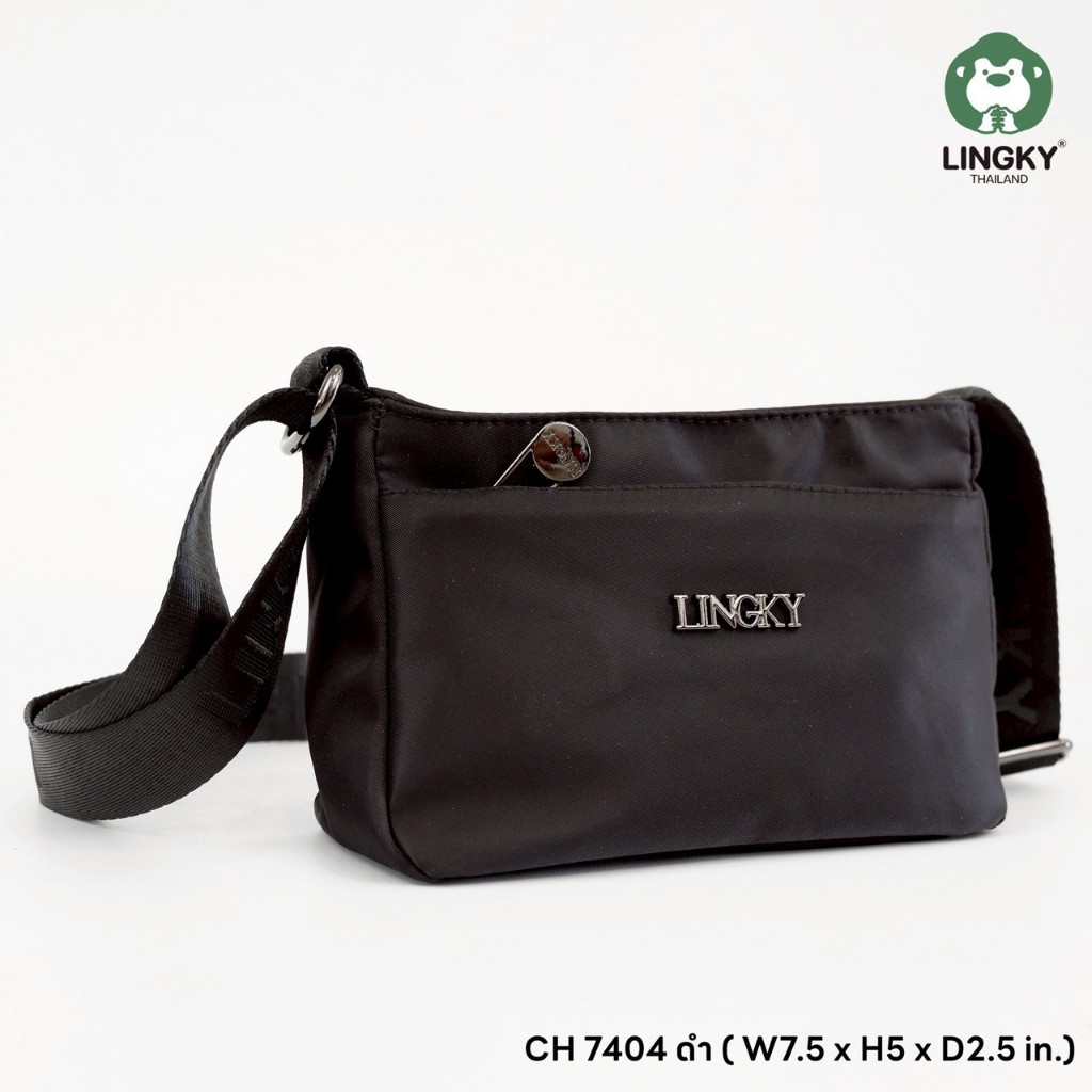 กระเป๋าสะพายข้าง รุ่น CH-7404 ยี่ห้อ LINGKY #มีเก็บปลายทาง #สีพาสเทล