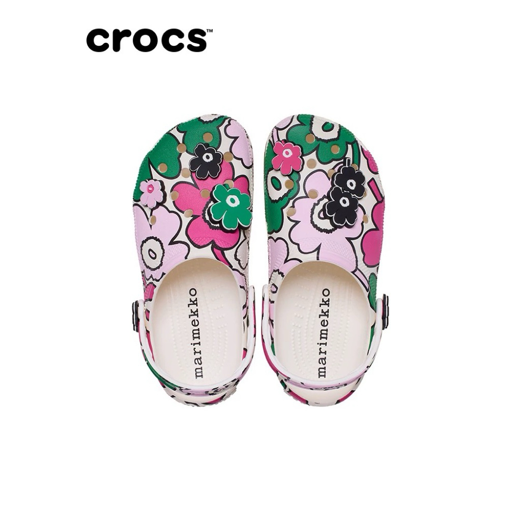 ❗️พร้อมส่ง ส่งส่วน ส่งแมส❗️Crocs x Marimekko Classic M6/W8 240cm +พร้อมจิบิเลยค่ะ แท้💯% รุ่นนี้ เลิก