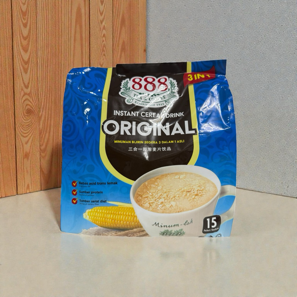 โอ๊ต 888 INSTANT CEREAL DRINK สูตร ORIGINAL  3in1 สินค้านำเข้า