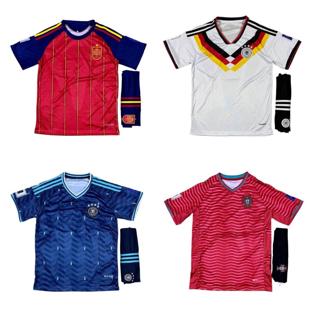 ชุดบอล ทีมชาติ Home ปี2025/26 แขนสั้น เสื้อพร้อมกางเกง มีครบไซส์ ใหม่ล่าสุด
