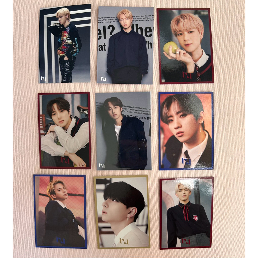 การ์ด INI - Yudai, Takuma, Jin, etc. (ราคาใบละ/แจ้งเมมทางแชท)