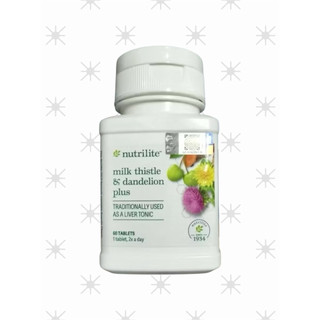 Nutrilite Milk Thistle And Dandelion Plus (60เม็ด) บำรุงและล้างพิษตับ