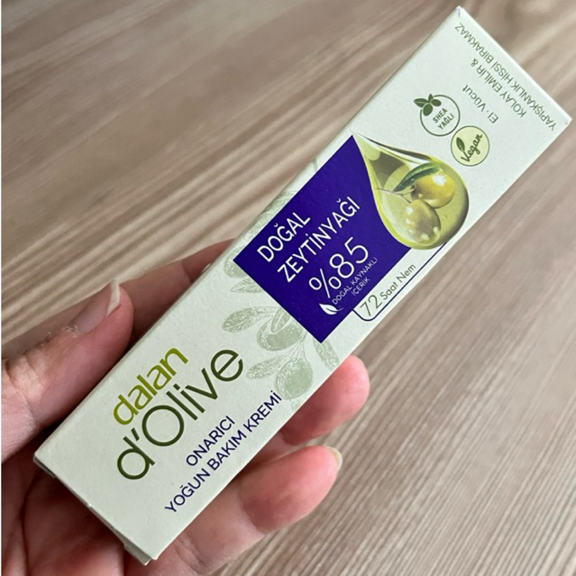 ครีมมะกอกดาลัน ขนาด 20ml dalan d'olive จากตุรกี