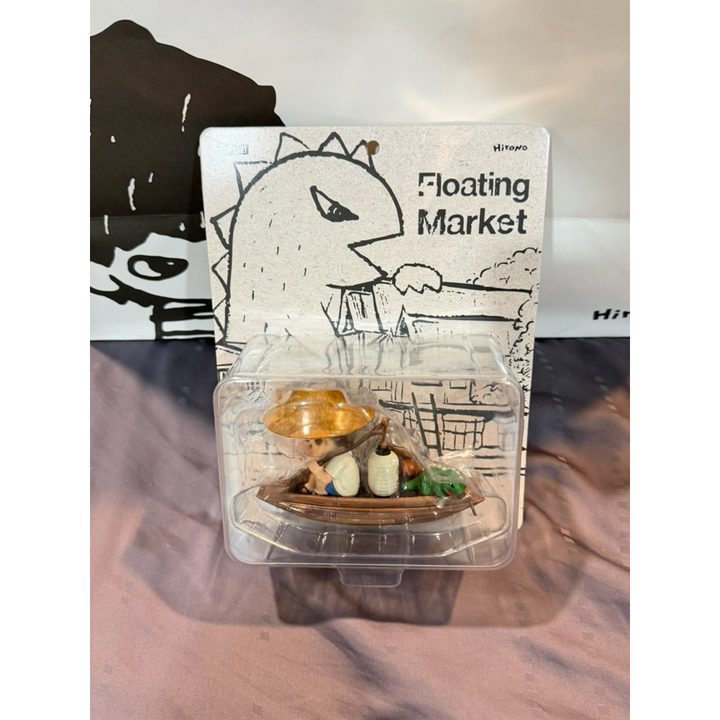 ฟิกเกอร์ฮิโรโนะตลาดน้ำ⛵️ของแท้💯ส่งจากไทย🚛 Popmart HIRONO Floating Market Figure