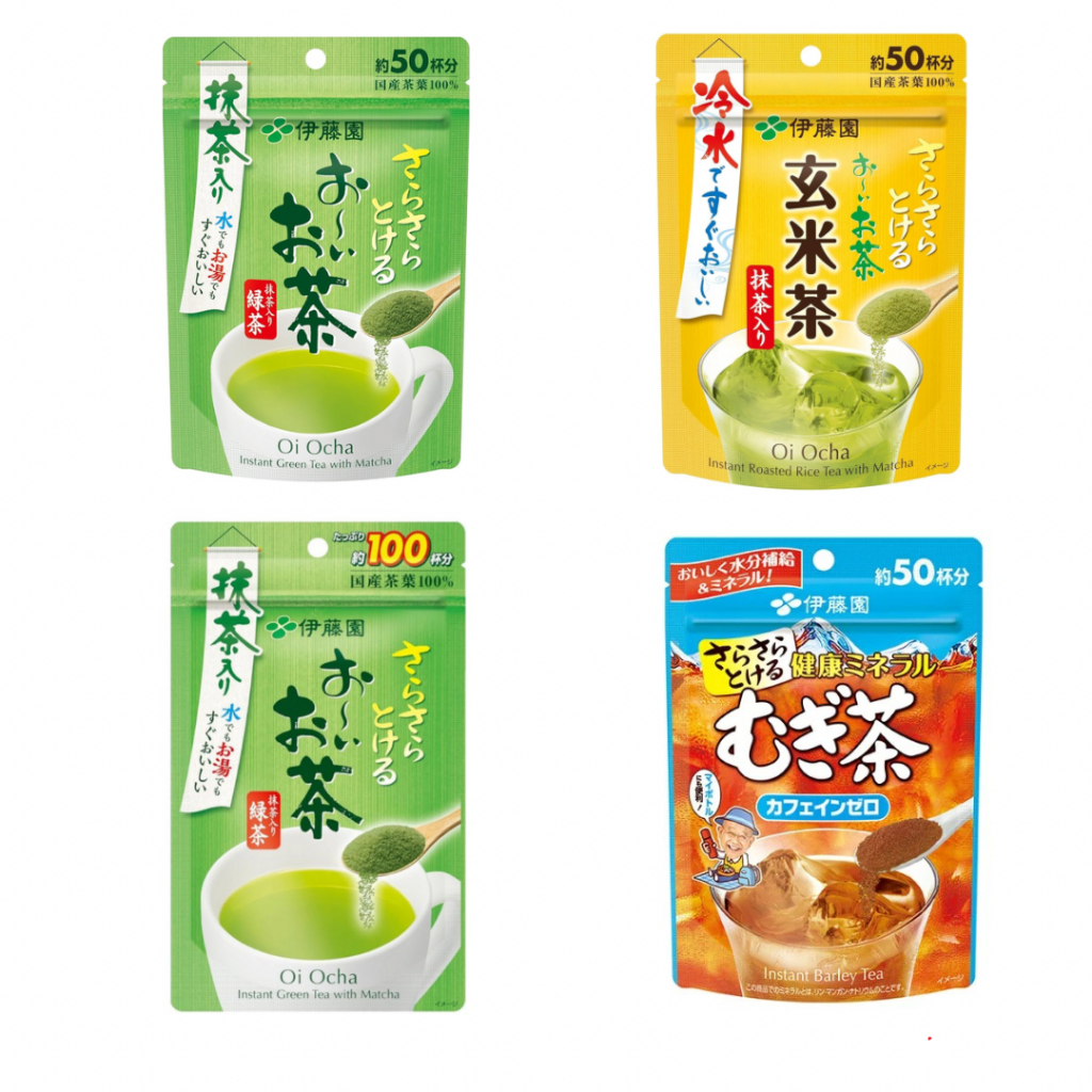 [แท้100%] ITOEN ชาเขียว ผง 80 กรัม ชาเขียวญี่ปุ่น Itoen Instant Green Tea with Matcha