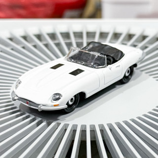 โมเดลรถเหล็ก มาจอเร็ตต์ Majorette Jaguar E Type สีขาว เปิดปร…