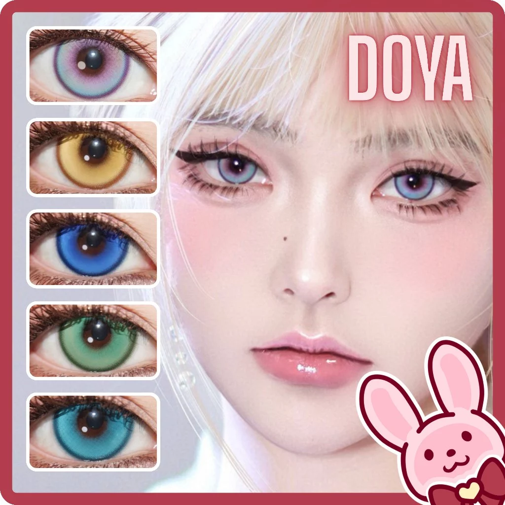 ✨️Jelly Eye✨️ พร้อมส่ง 🇹🇭 มีค่าสายตาบางรุ่น คอนแทคเลนส์คอสเพลย์ Doya แบบรายวันจีน (3)